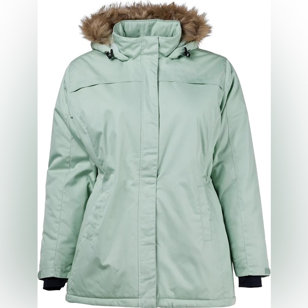 Magellan Women’s Outdoors Chimney Rock Parka Frosty Green Size Medium